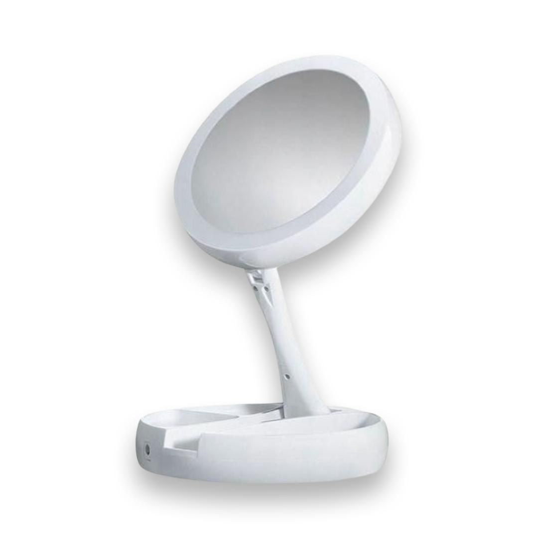My Fold Away Mirtor double Mirror - WHITE