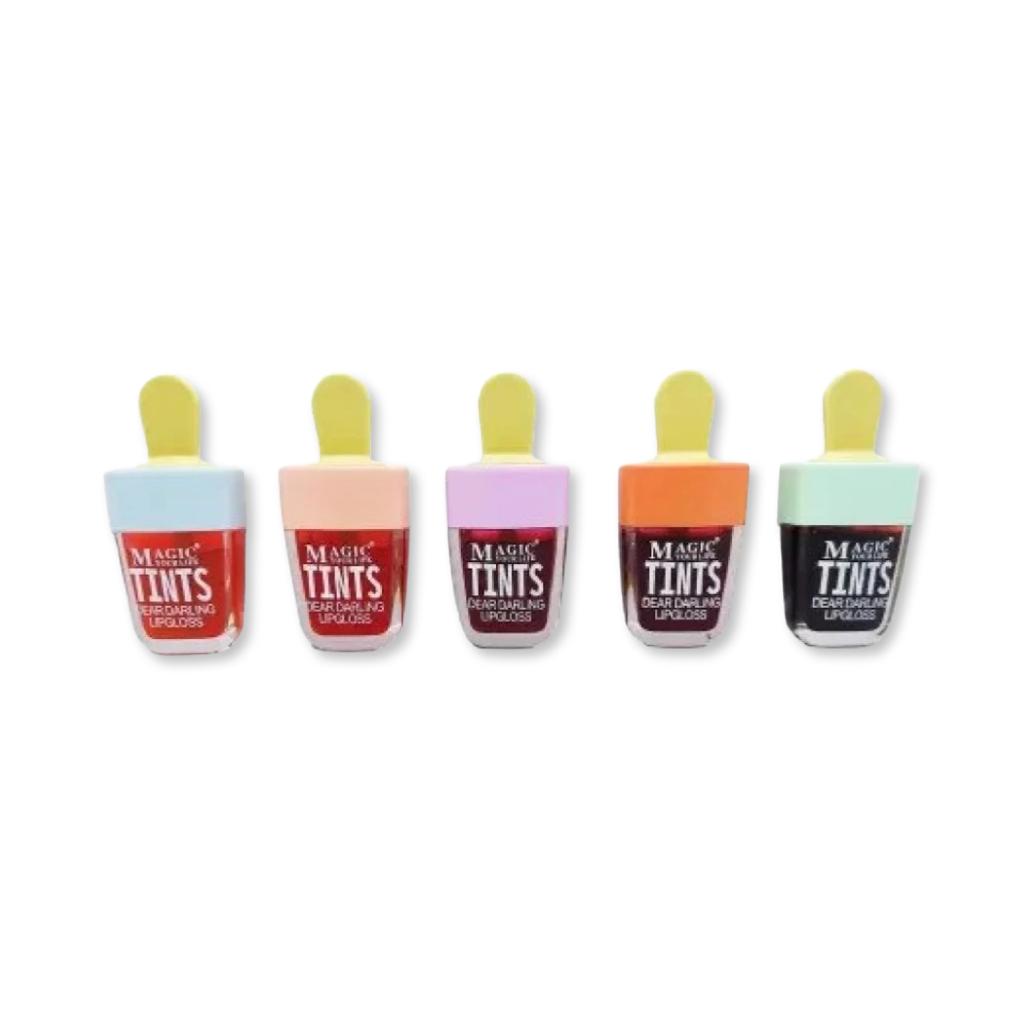 Magic Tints Lip Gloss - 5 Colors