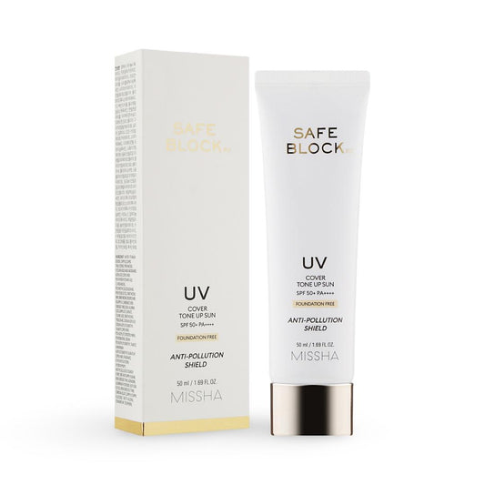 Missha - Safe Block RX Cover Tone Up Sun SPF50+ - 50ml