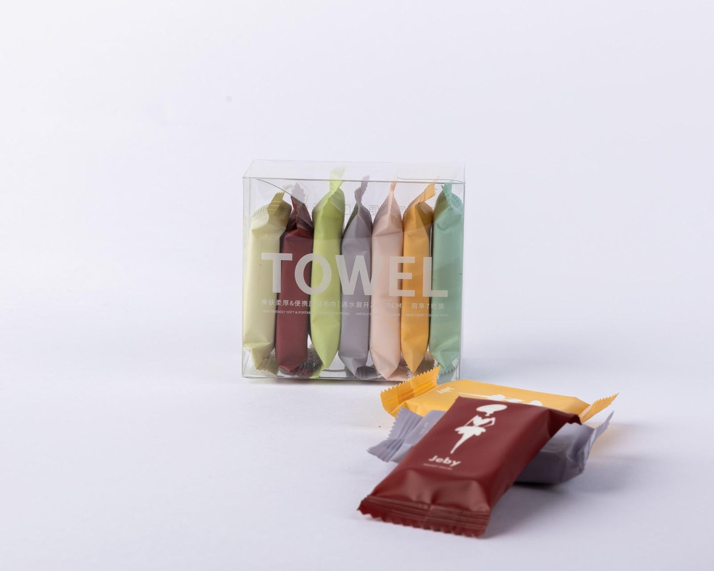 Disposable Compressed Towel - 7 pcs