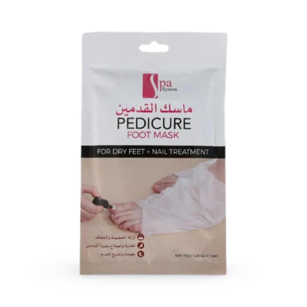 Spa System - Pedicure Foot Mask - 1 pair