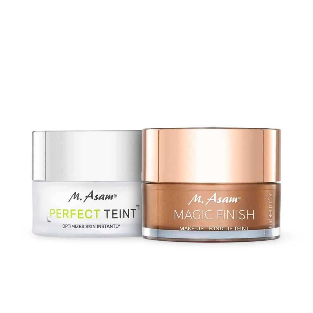 M Asma Magic Finish Makeup + Perfect Teint - 30ml each