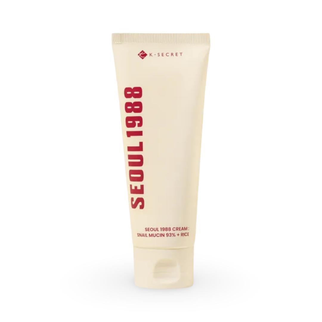 K-Secret Seoul 1988 Cream - Snail Mucin 93% + Rice - 100 ML