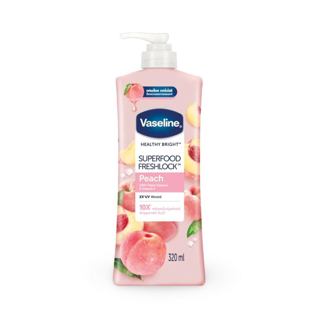Vaseline - Superfood Freshlock Peach Body Lotion - 320ml