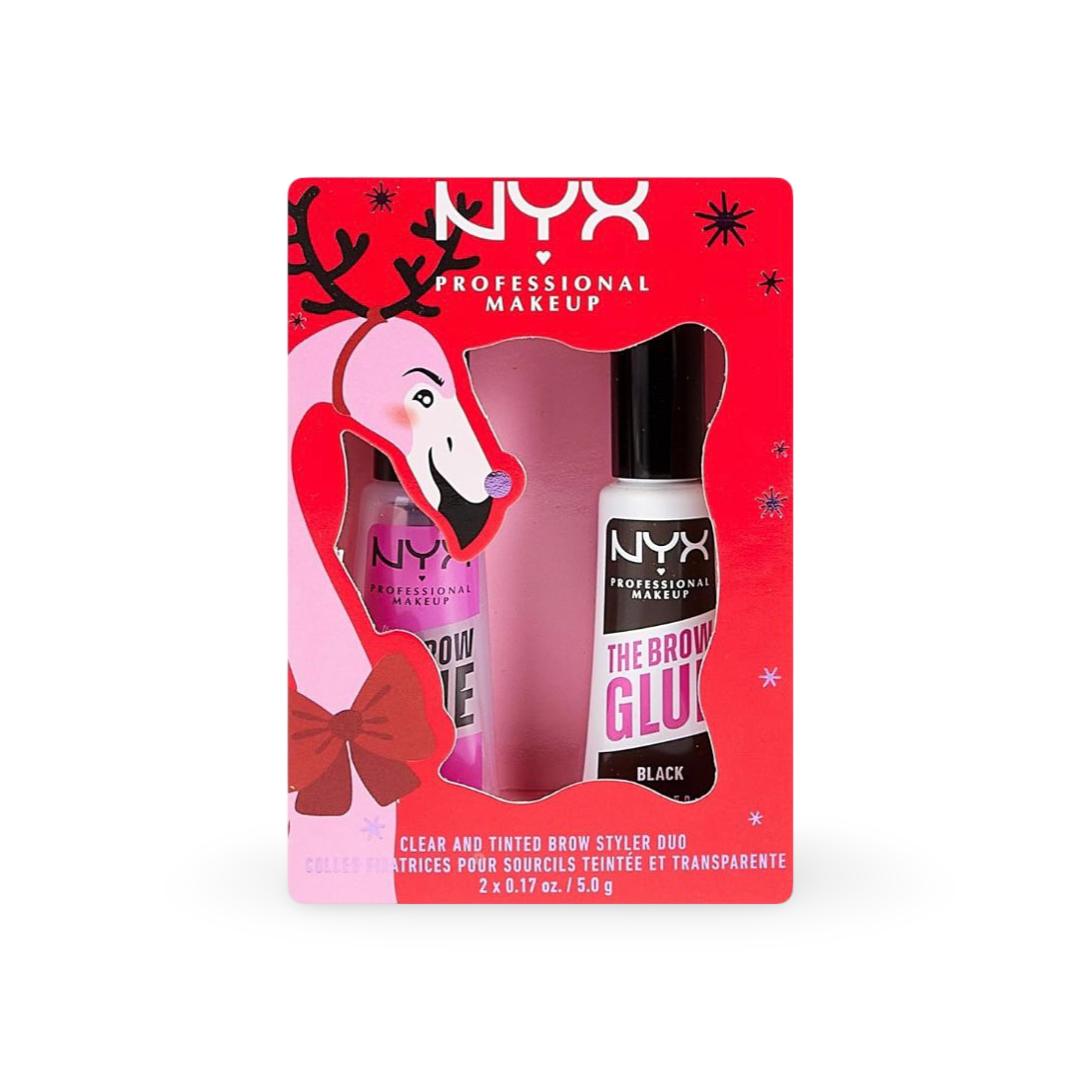 NYX - Professional Makeup Eyebrow Glue - Black and Clear
