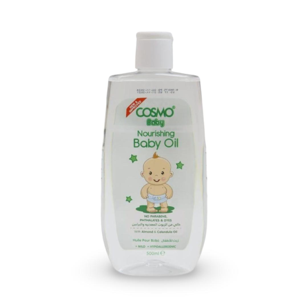 Cosmo - Baby Oil Free of Mineral Oils and Parabens - 500 ml