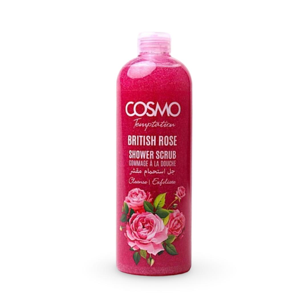 Cosmo - Britsh Rose Shower Scrub - 1 L