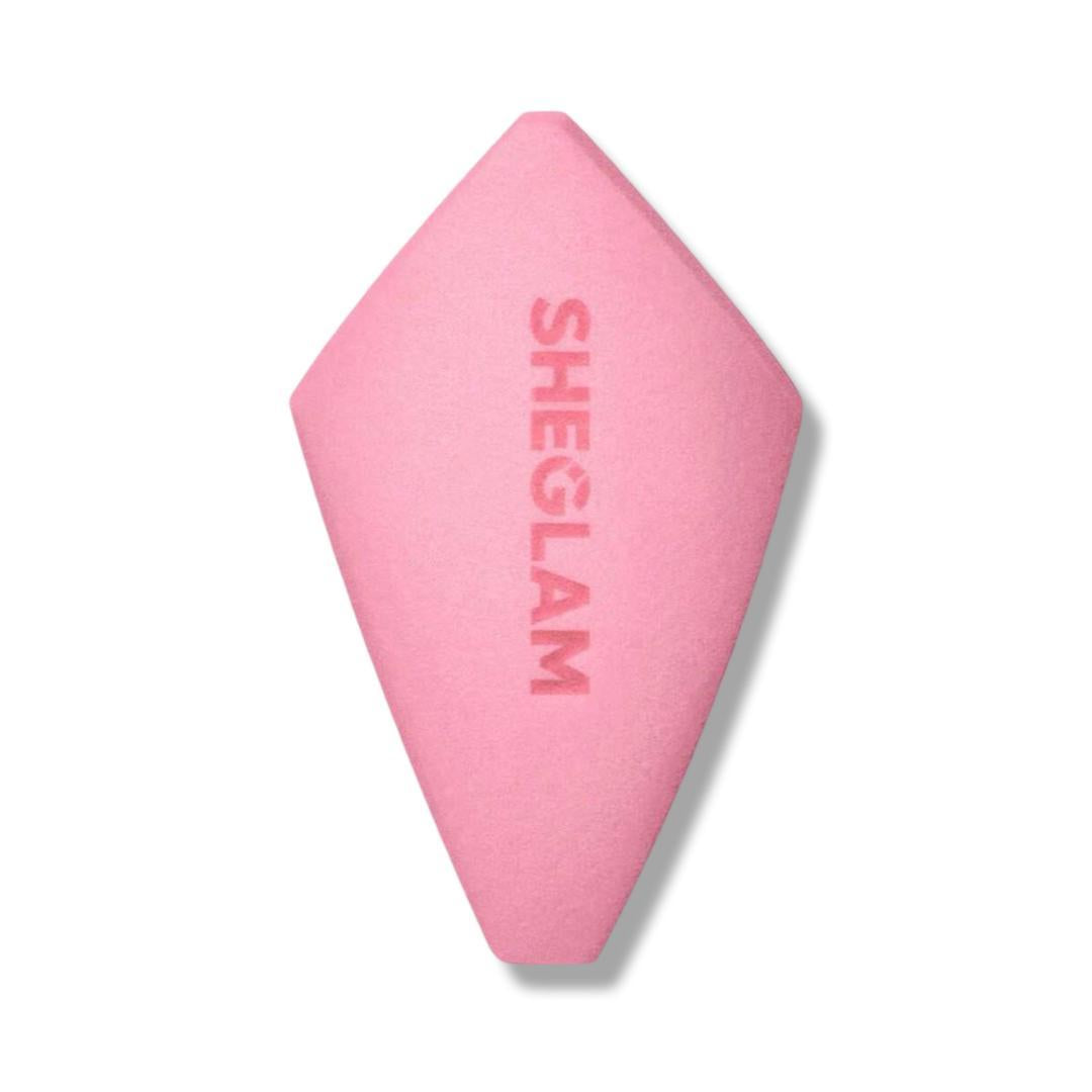 شيقلام - اسفنجة مكياج متعددة الحواف - لون بينك