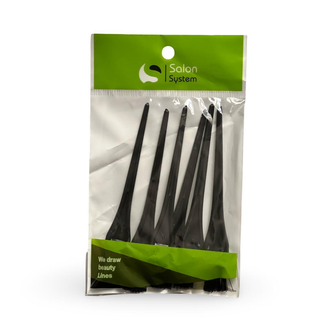 Salon System - Hair Coloring Brush - 6 Pieces