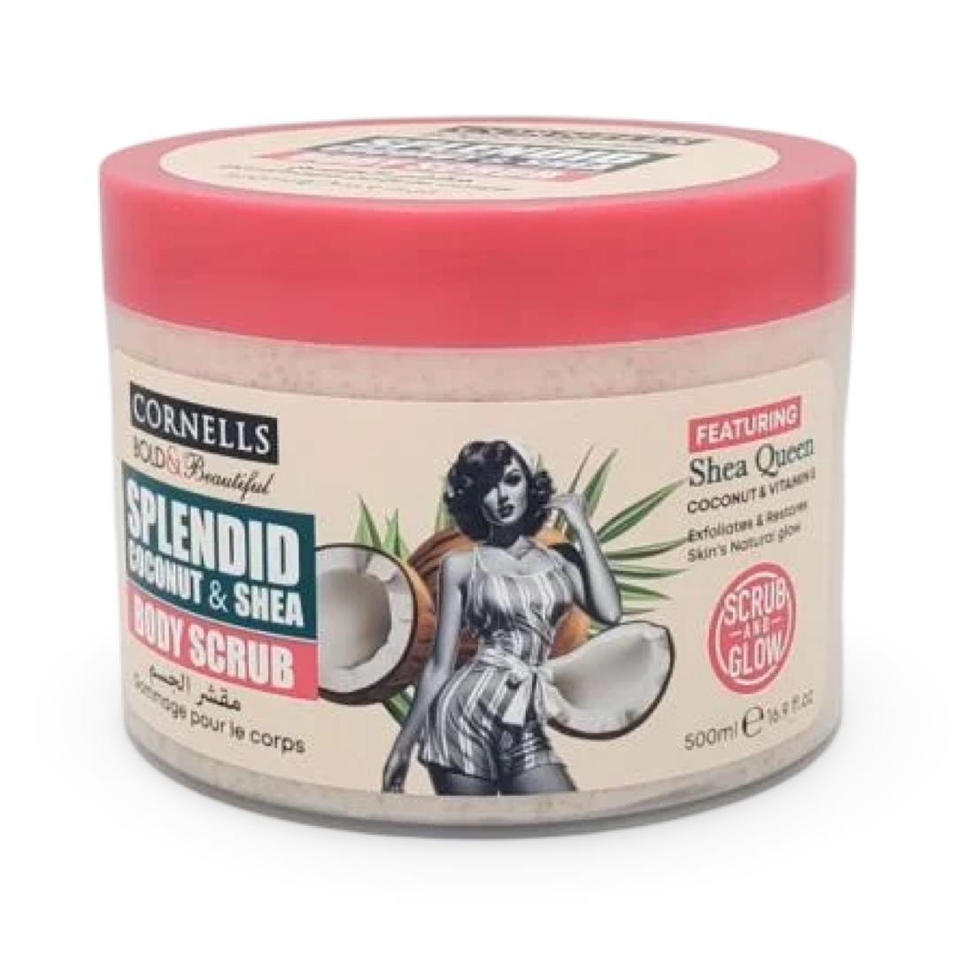 Cornells - Splendid Coconut & Shea Body Scrub - 500g