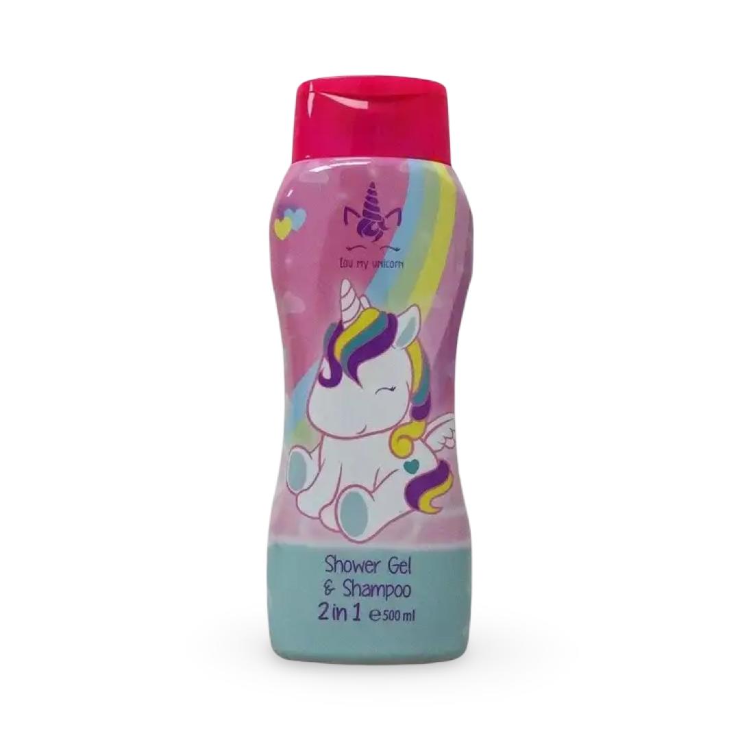 Eau My Unicorn Shower Gel & Shampoo 2 in 1 for Kids - 500ml