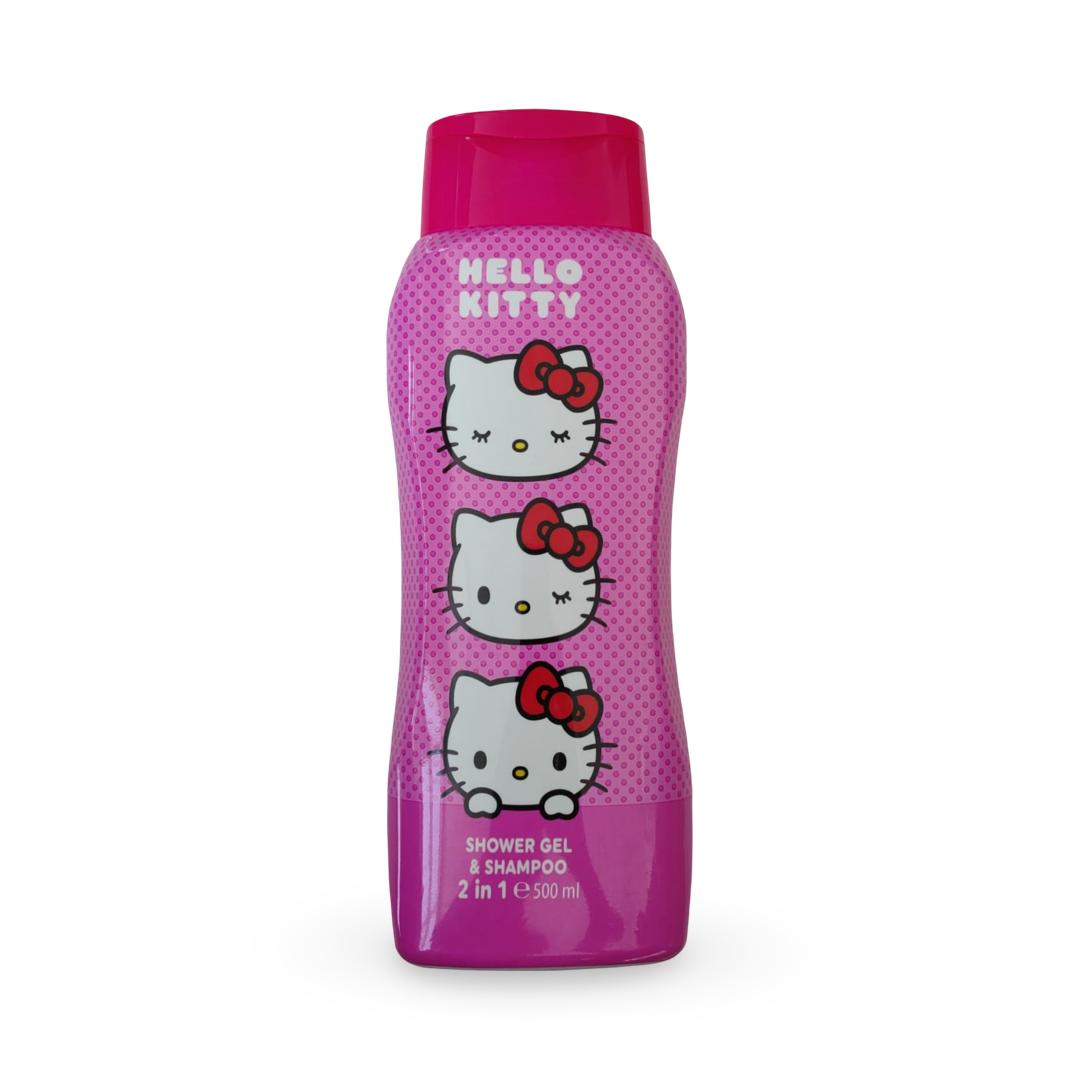Hello Kitty Shower Gel & Shampoo 2 in 1 for Kids - 500ml