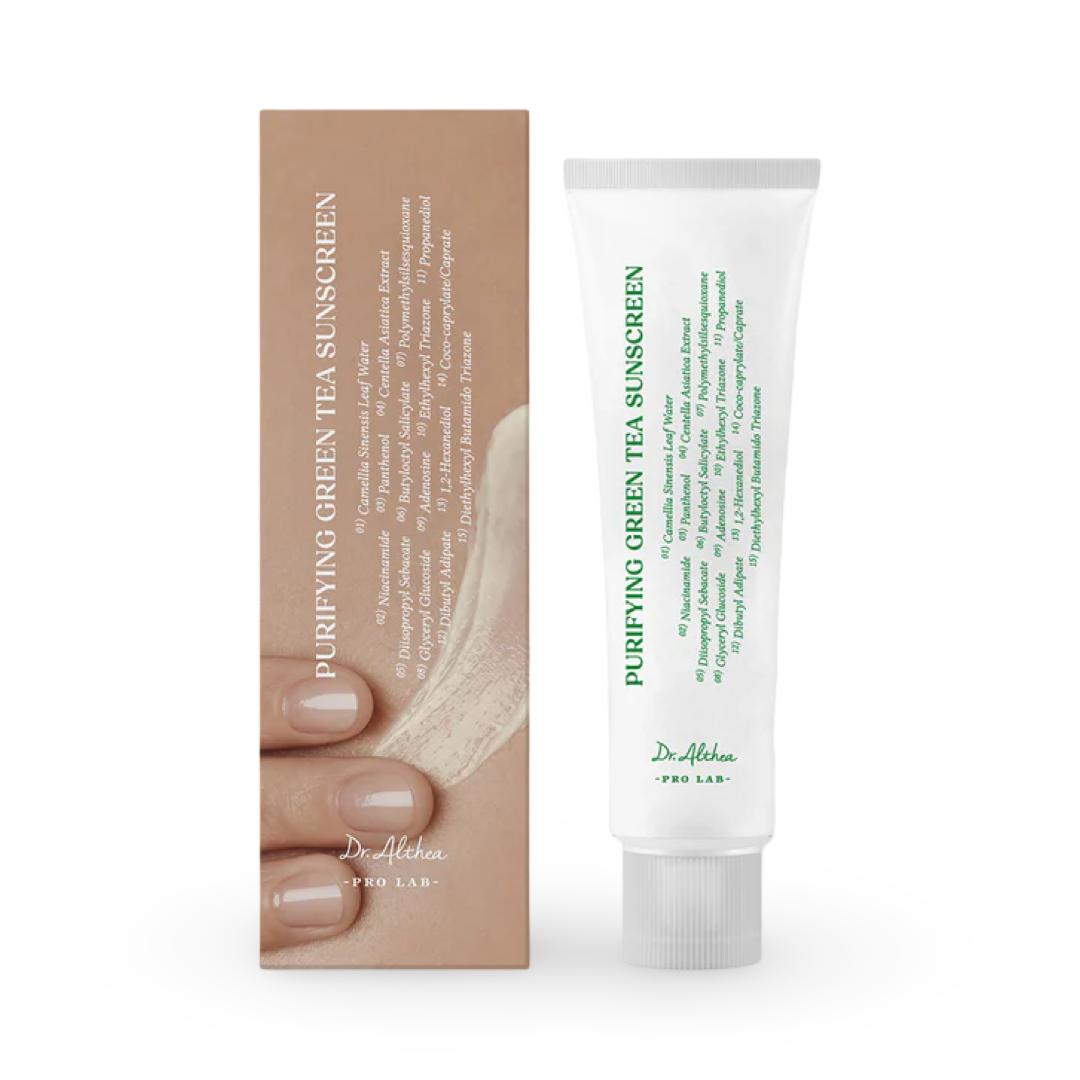 Dr.Althea - Purifying Green Tea Sunscreen SPF 50+ PA++++ - 50ml