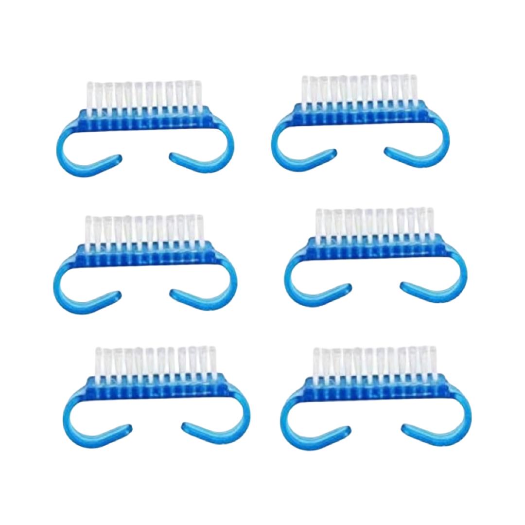 Salon System - Blue Nail Pedicure Brush Set - 50 Pieces