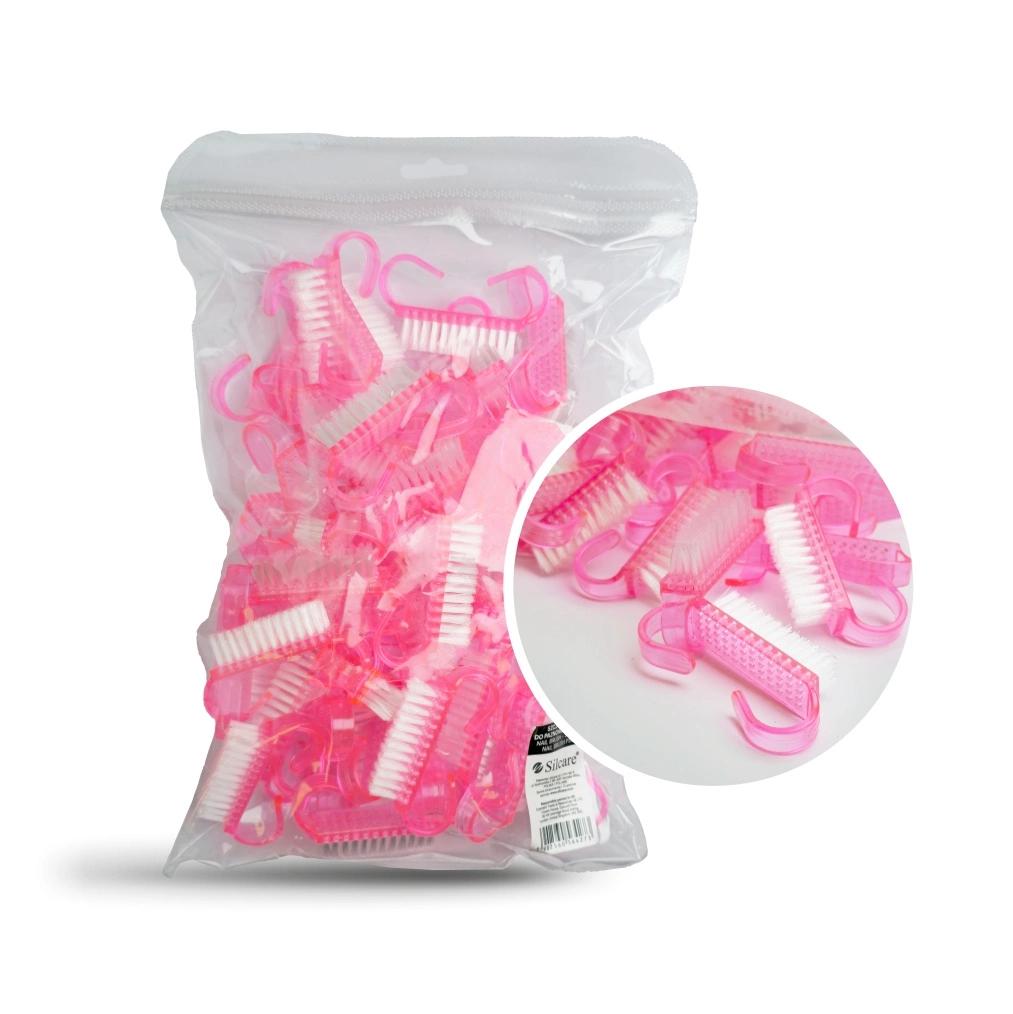 Salon System - Nail Brush Cleaner Pink - 50 Pieces