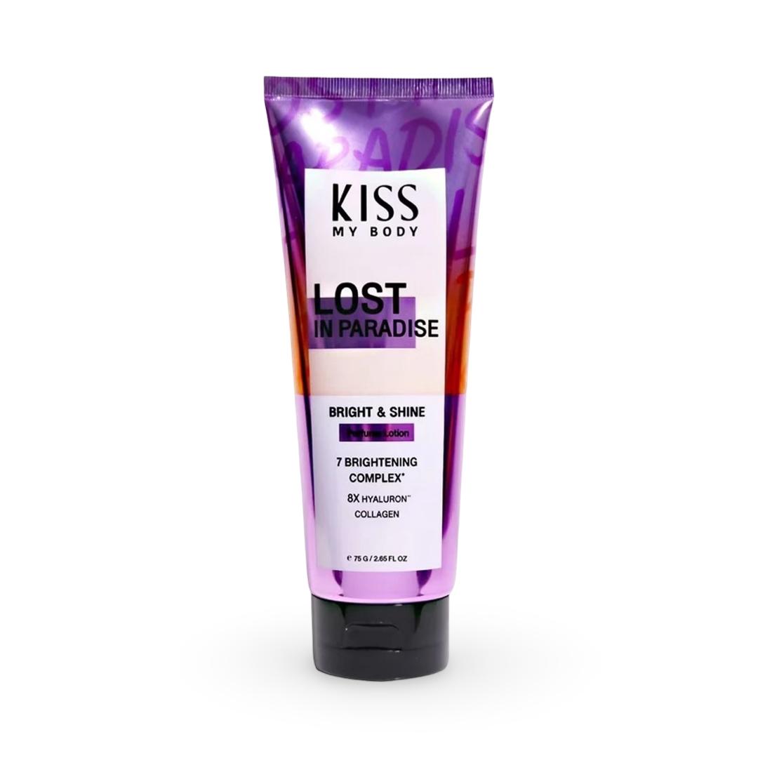 Kiss My Body - Lost in Paradise Bright & Shine Perfume Lotion - 226g