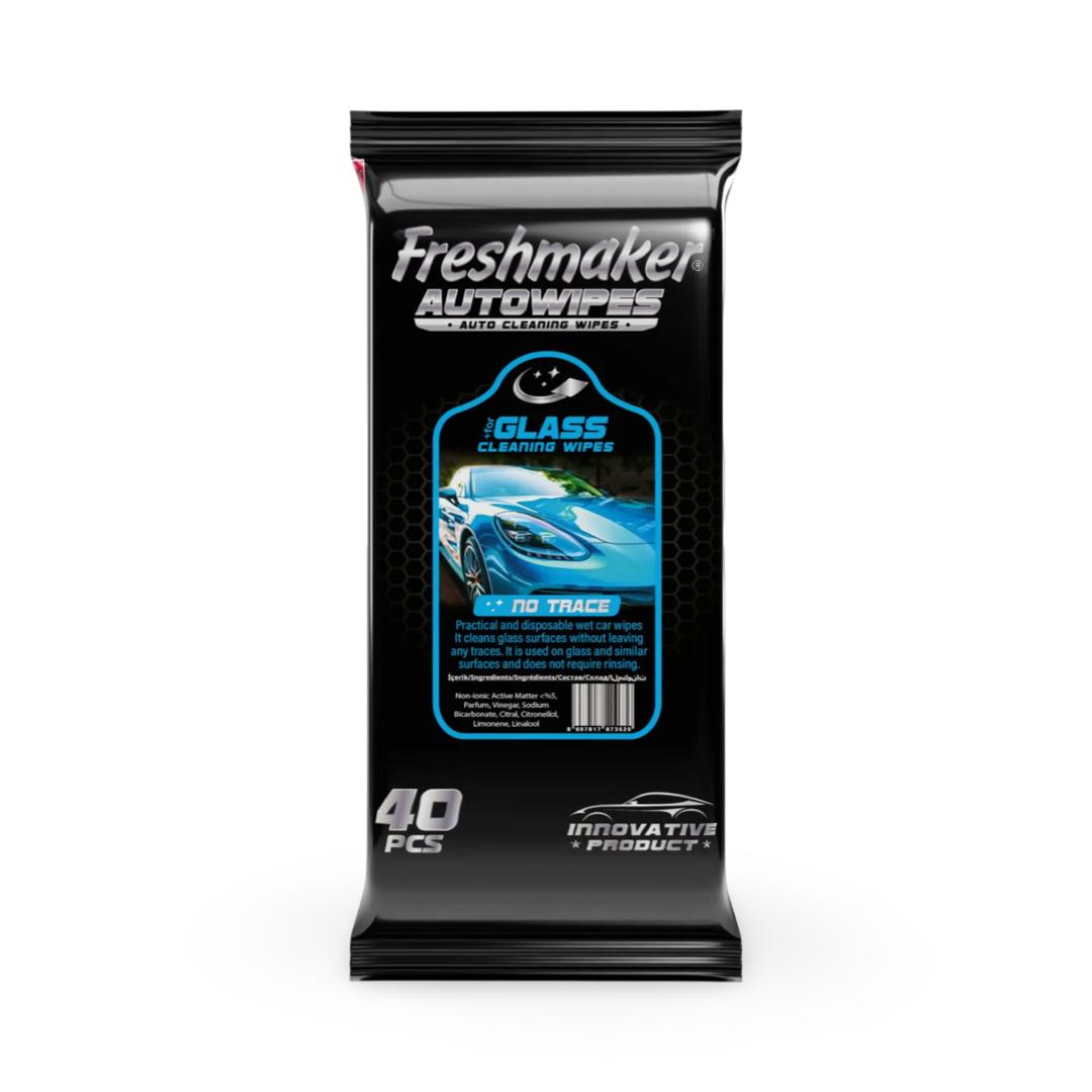 Fresh Maker - Auto Wipes Glass Cleaning Wipes - 40 Pcs