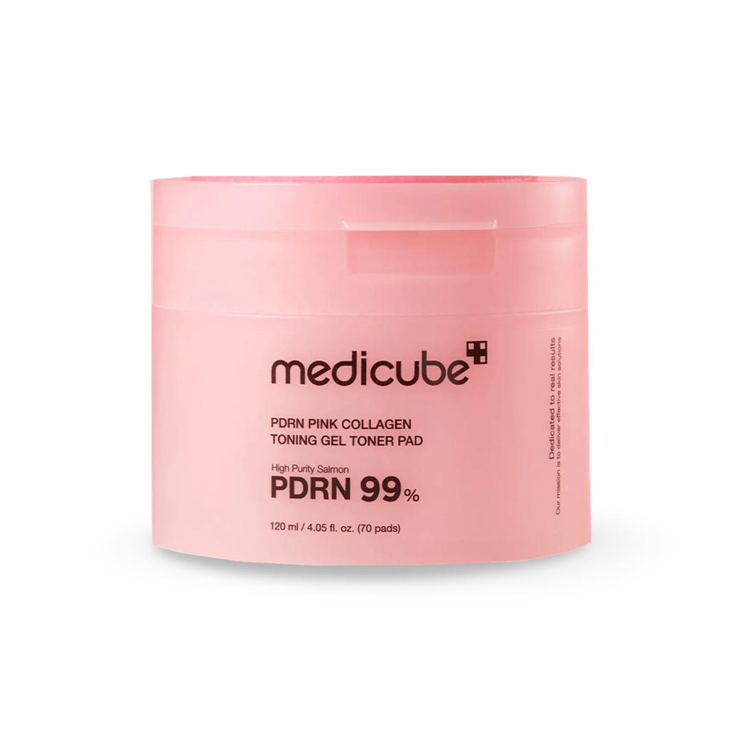 Medicube - PDRN Pink Collagen Toning Gel Toner - 70 Pads