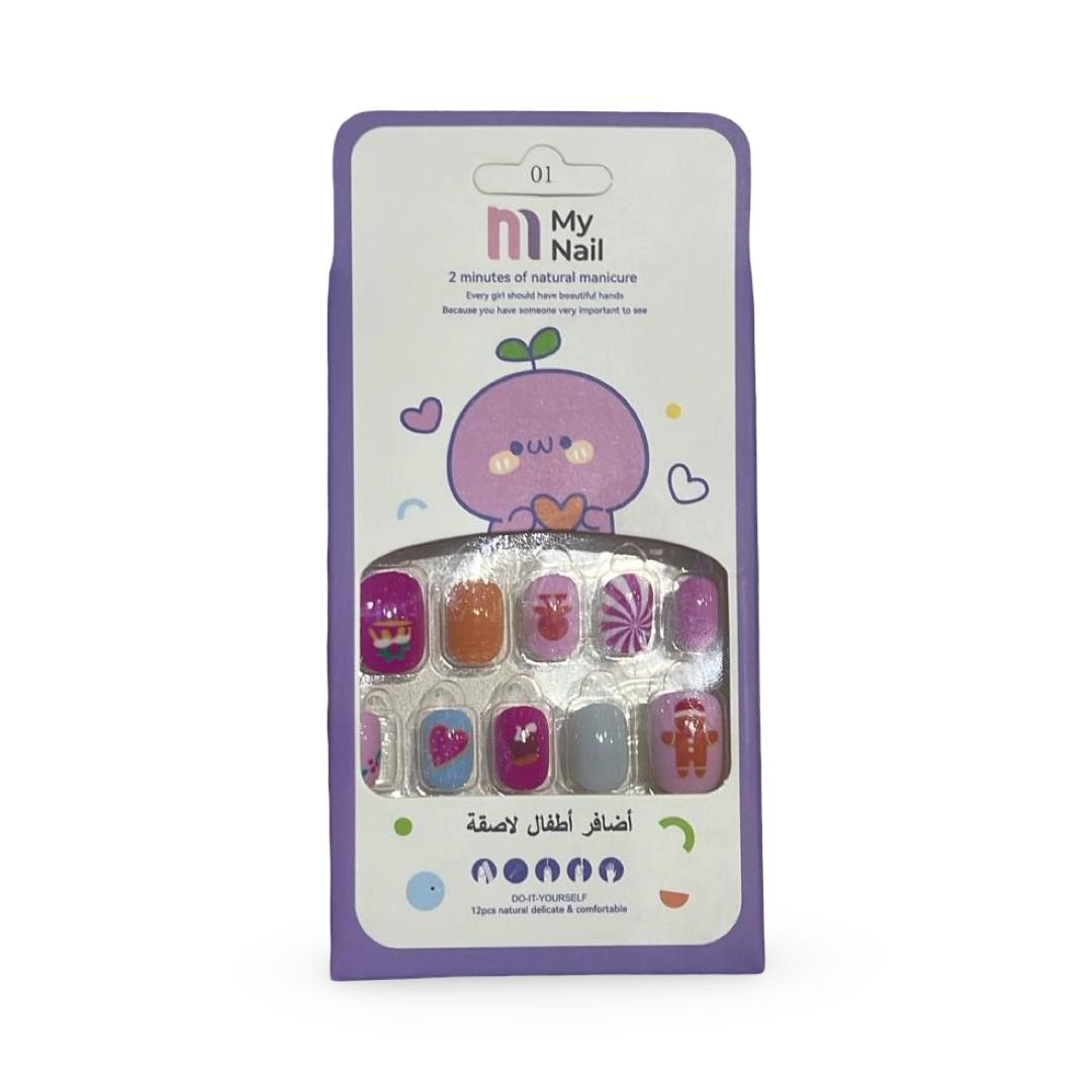 My Nail Kids Adhesive Nails BK24-576
