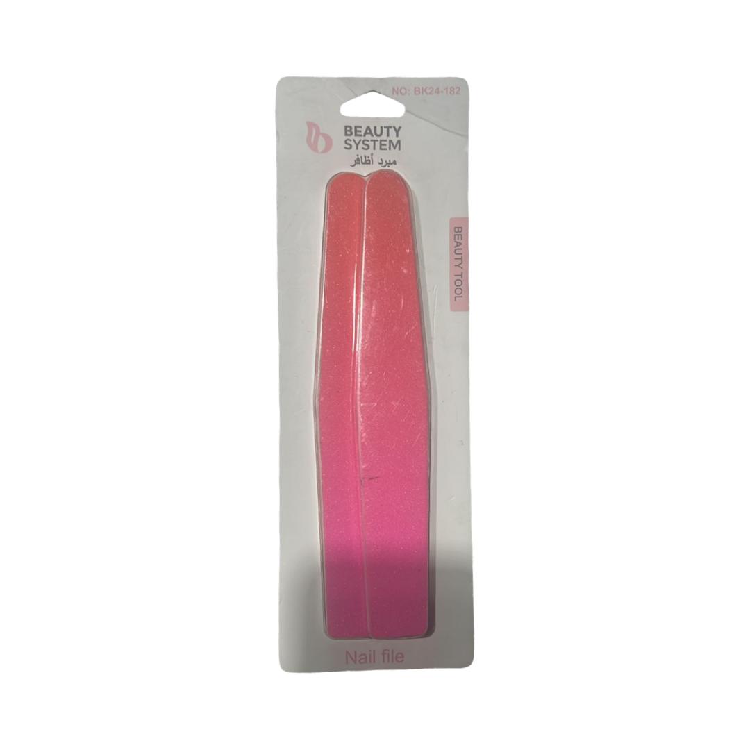 Beauty System - Nail File - 2 Pieces Bk24-182