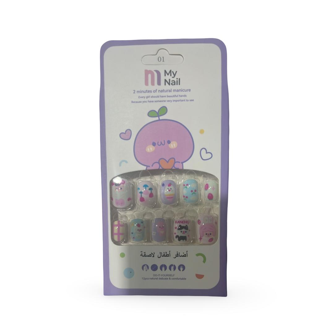 My Nail Kids Adhesive Nails - Bk24-581