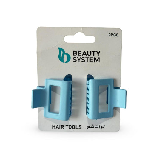 Beauty System - Hair Clipv 2 Piece Light Blue - Bk23-773