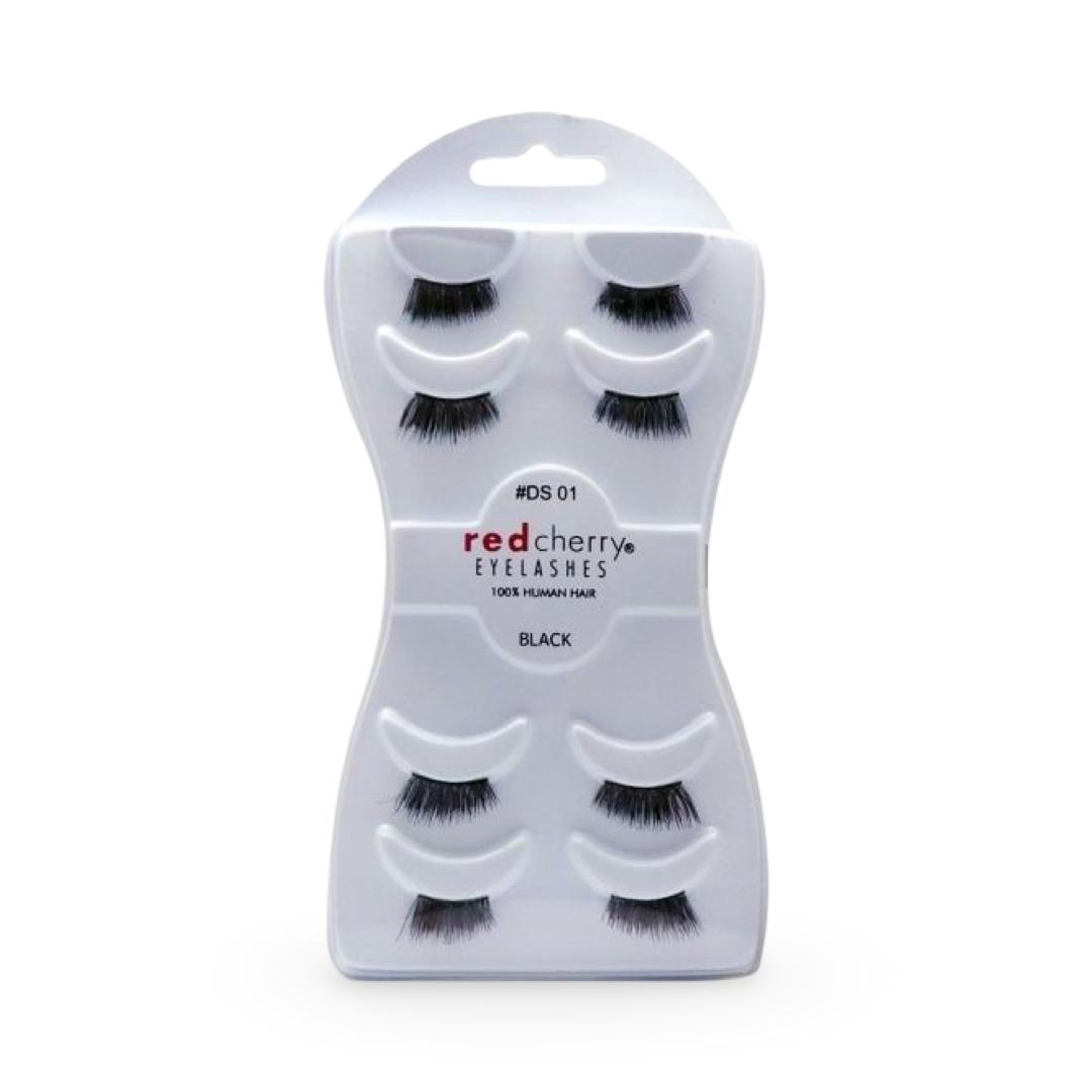 Red Cherry - Eyelashes 4 Pairs #DS01 - Black