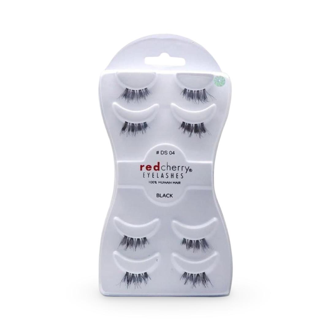 Red Cherry - Eyelashes 4 Pairs #DS04 - Black