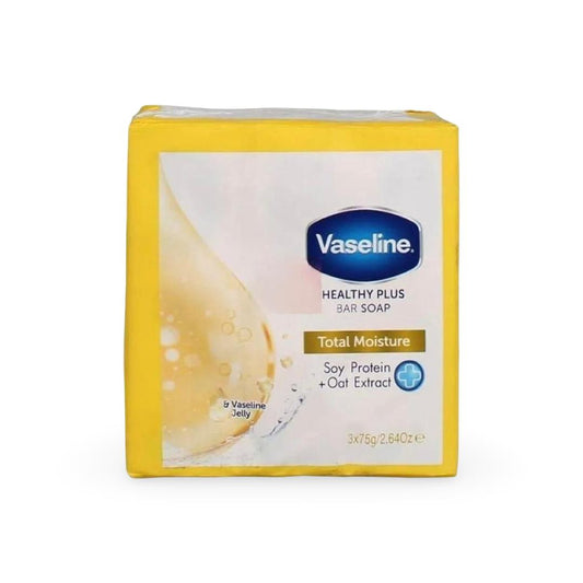 Vaseline - Healthy Plus Bar Soap Total Moisture - 3x75g