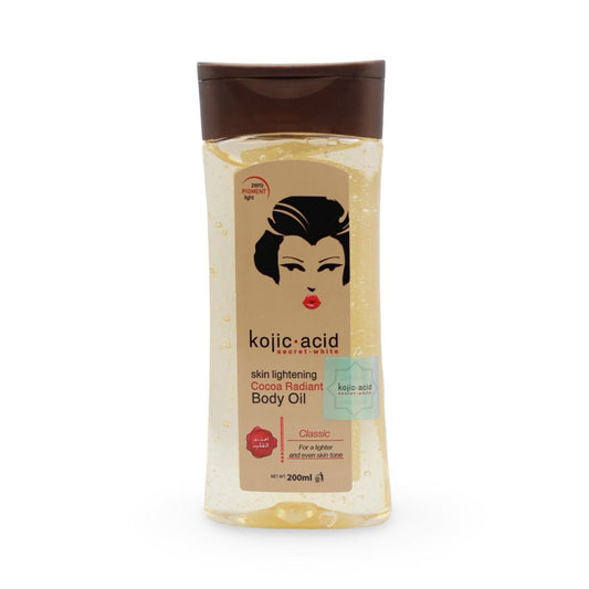 Kojic Acid - Skin Lightening Cocoa Radiant Body Oil - 200ml