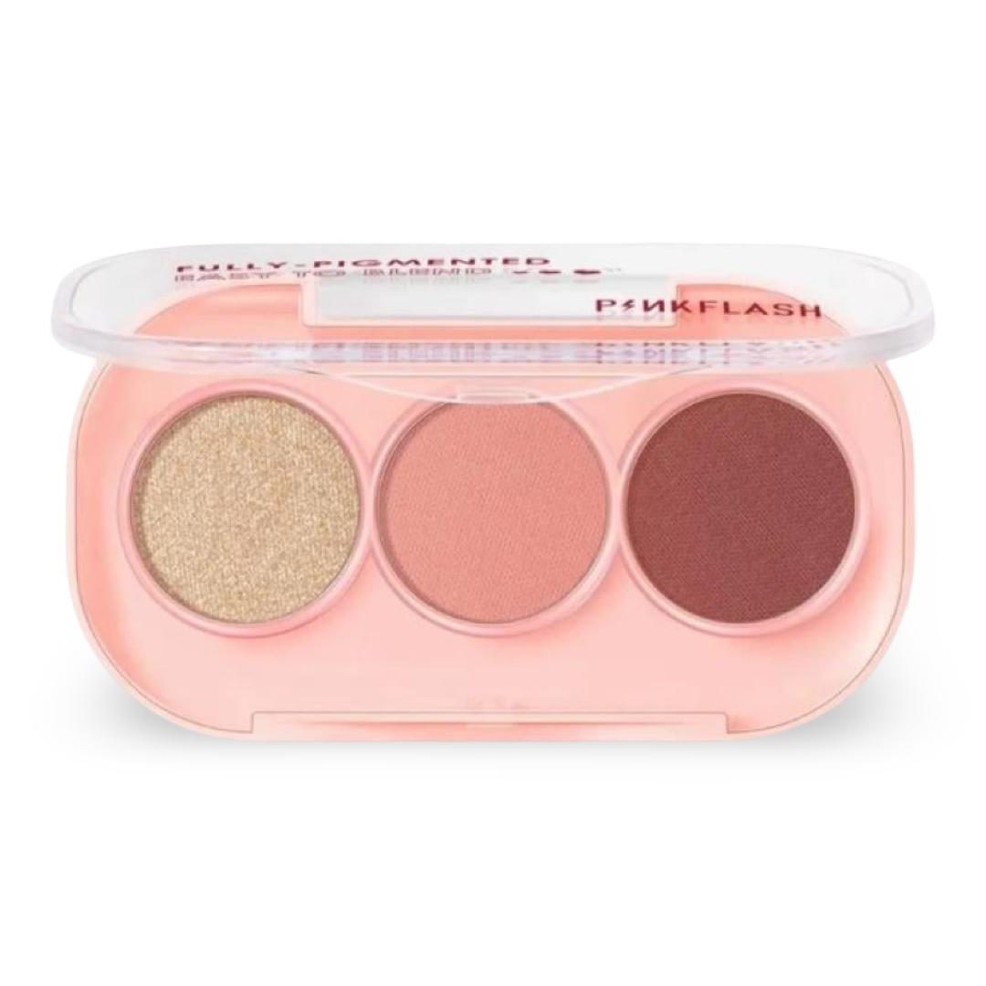 Pink Flash - 3 Pan Eyeshadow PK01 - 3g