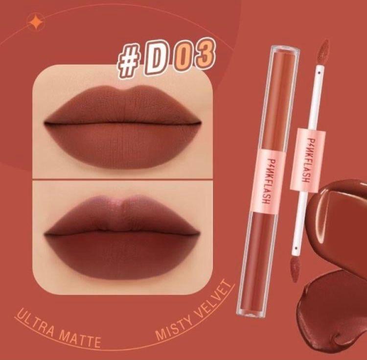 Pink Flash - Duo Lipgloss D03 - 1.3g