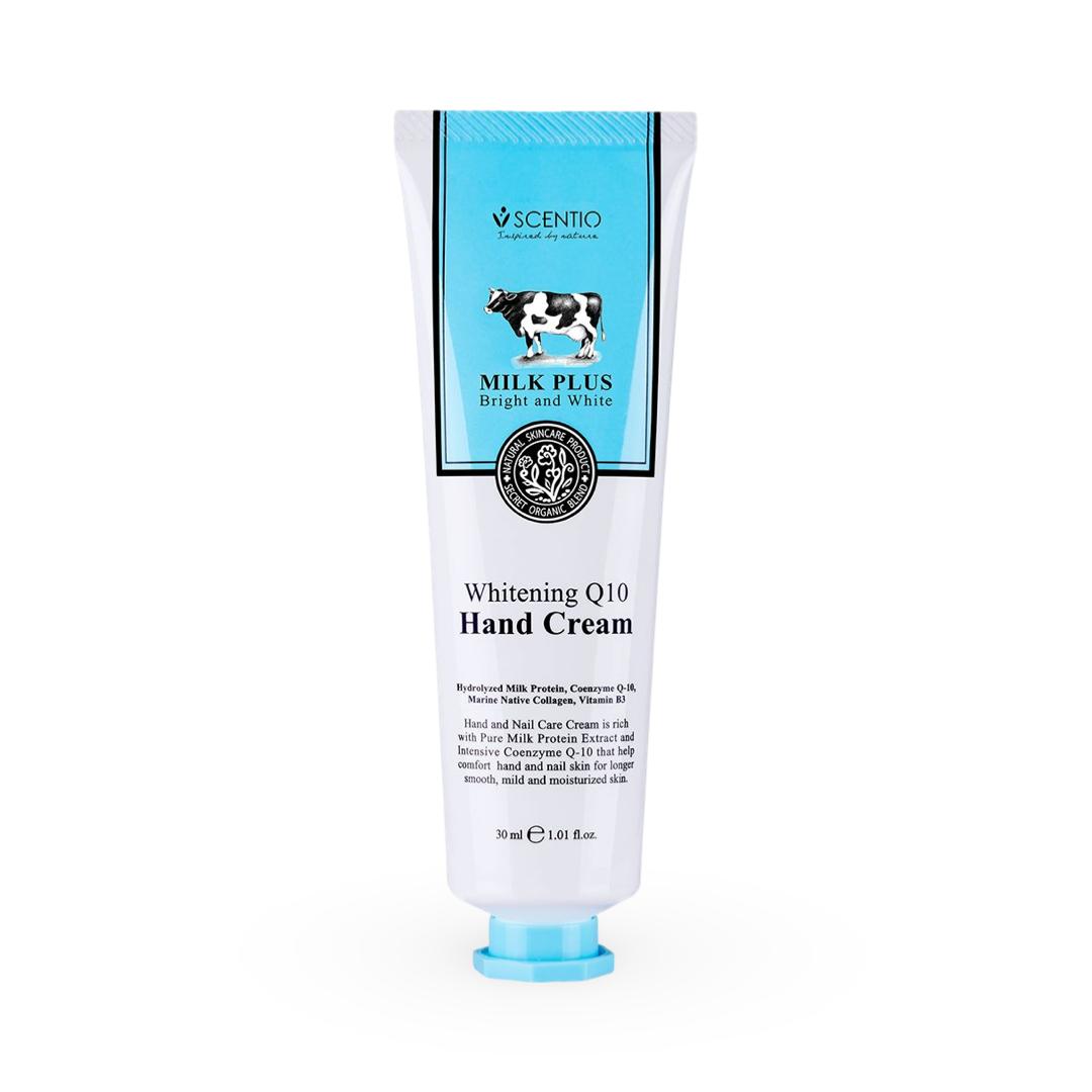Scentio - Milk Plus Whitening Q10 Hand Cream - 30ml