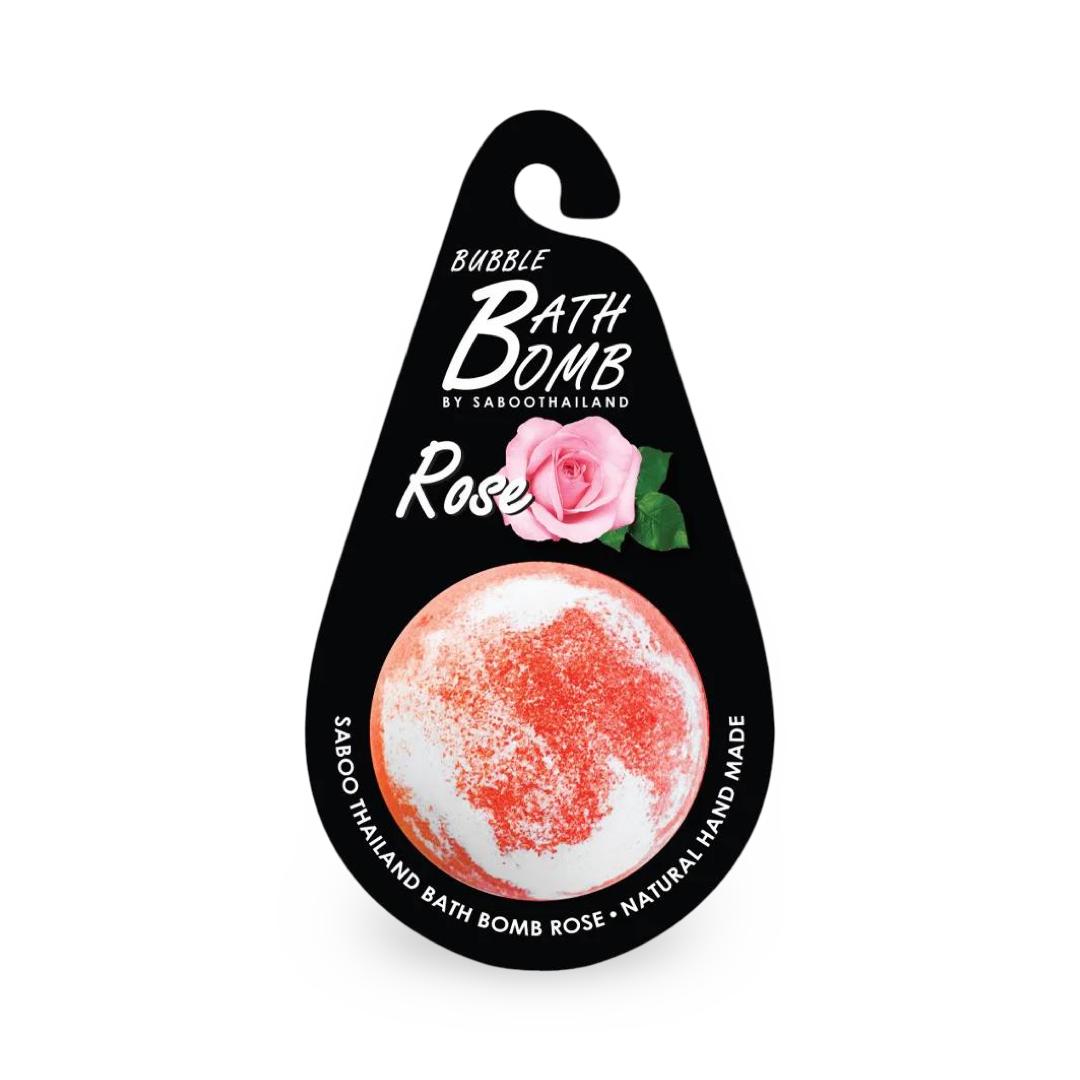 Saboo - Bubble Bath Bomb Rose - 150g