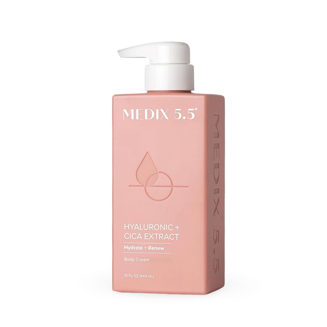 Medix 5.5 - Hyaluronic + Cica Extract Body Cream - 444ml