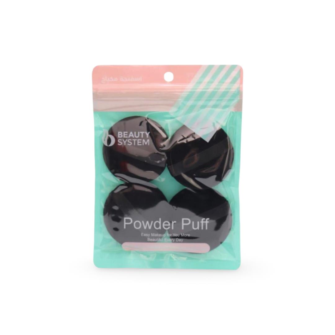 Beauty System - Makeup Sponges 4 Pieces Black Color - BK24-241