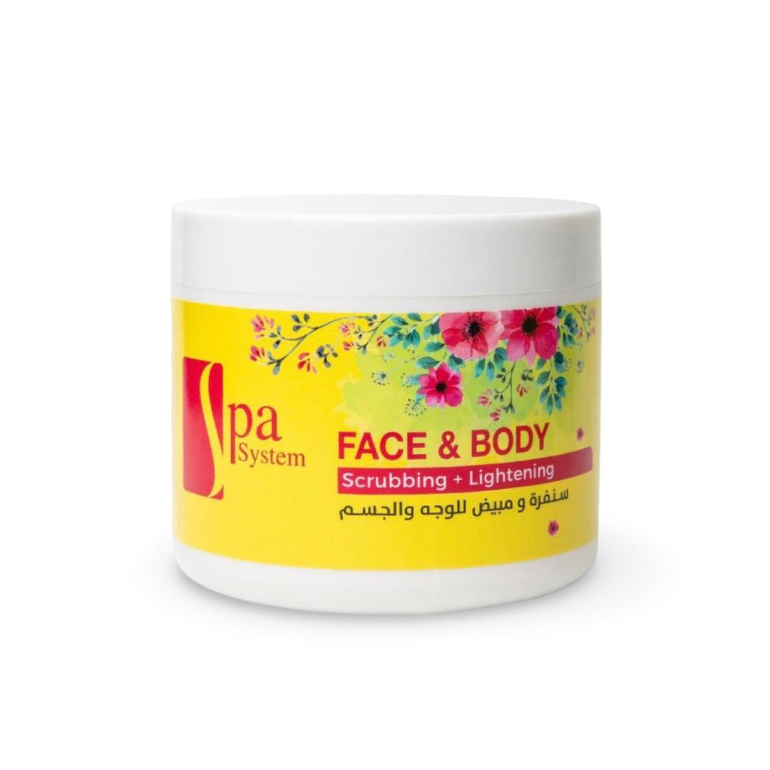 Spa System - Face&Body Scrubbing + Lightening - 500g