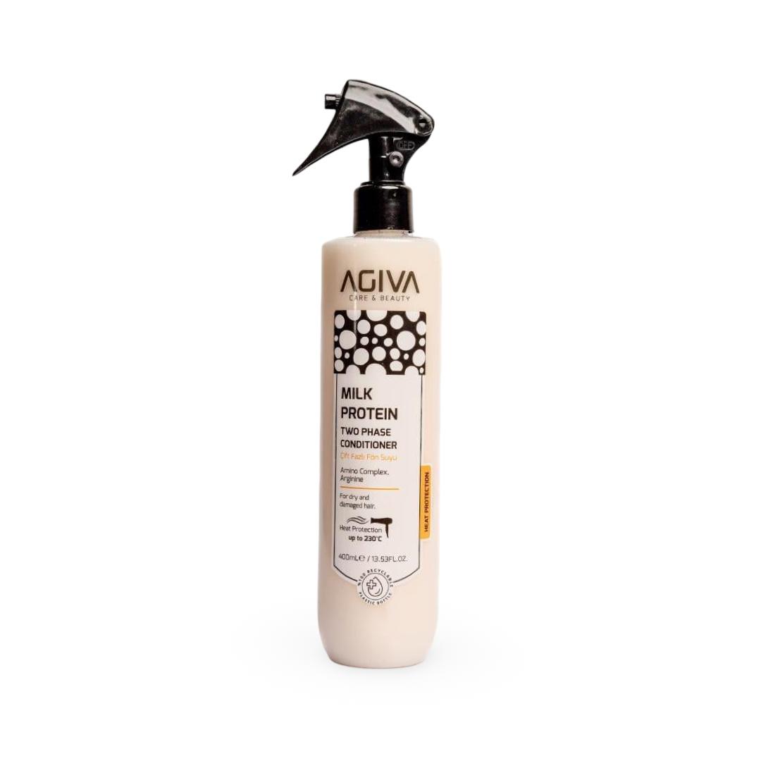 Agiva - Milk Protein Two Phase Conditioner Heat Protecion - 400ml