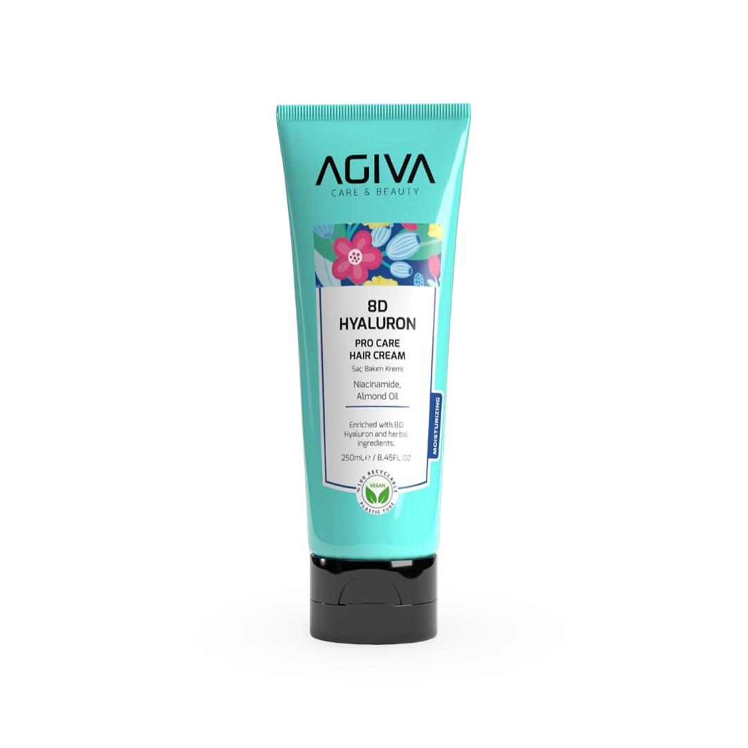 Agiva - 8D Hyaluron Pro Care Hair Cream - 250ml