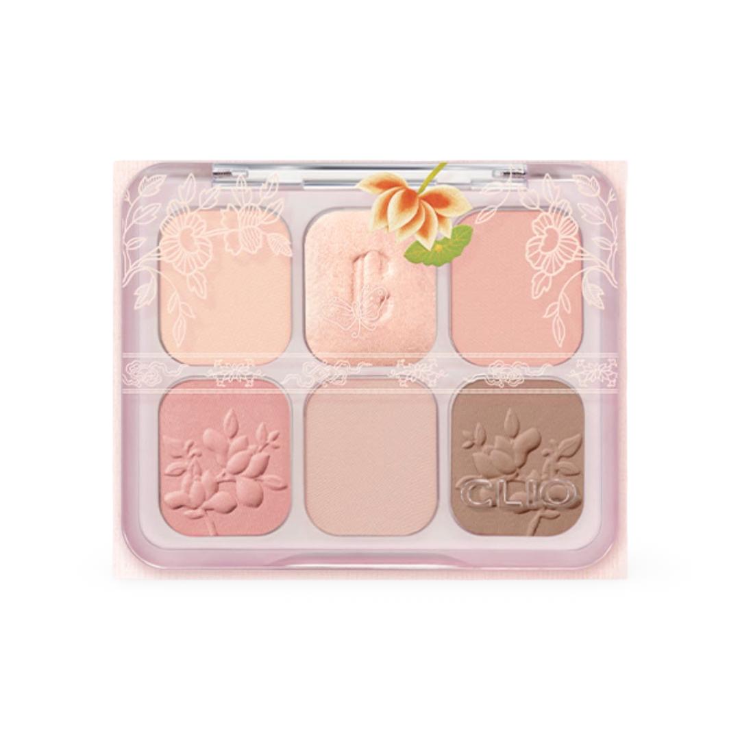 CLIO - Muse Master Palette 02 Flower Sedan Coral - 7.2g