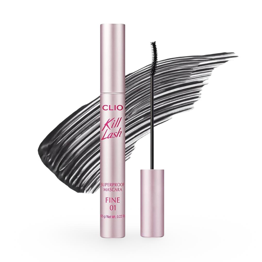 CLIO - Kill Lash Superproof Mascara Fine 01 Vanilla Black - 6.5g