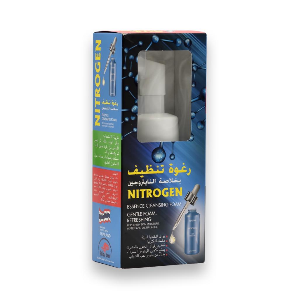 رغوة تنظيف بخلاصة النايتروجين