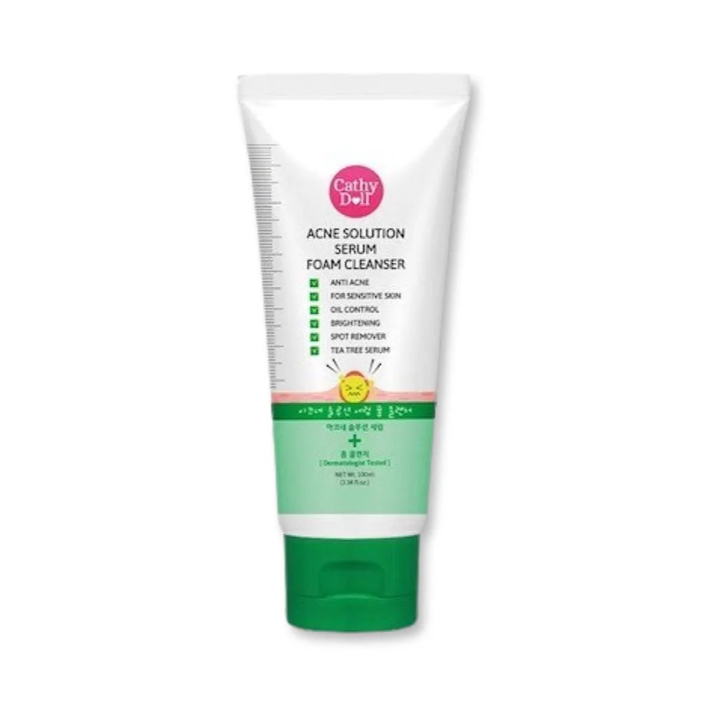 Cathy Doll Acne Solution Serum Foam Cleanser - 100ml