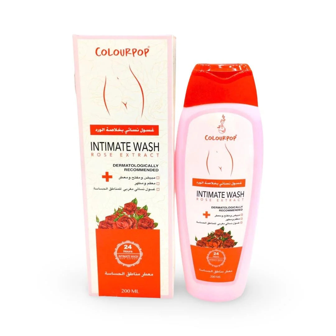 كولور بوب - غسول نسائي بخلاصة الورد - 200 مل