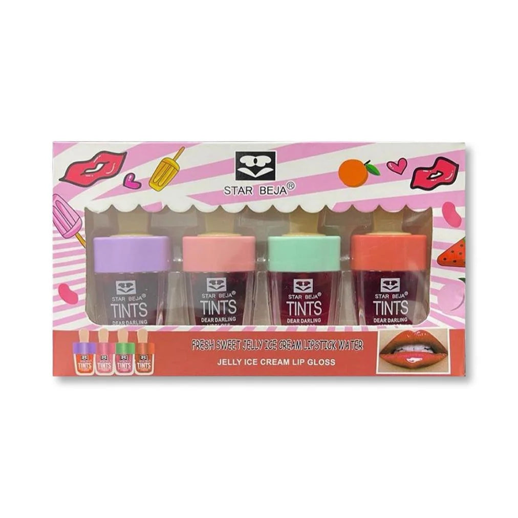 تنت ملون الشفاة - 4 الوان