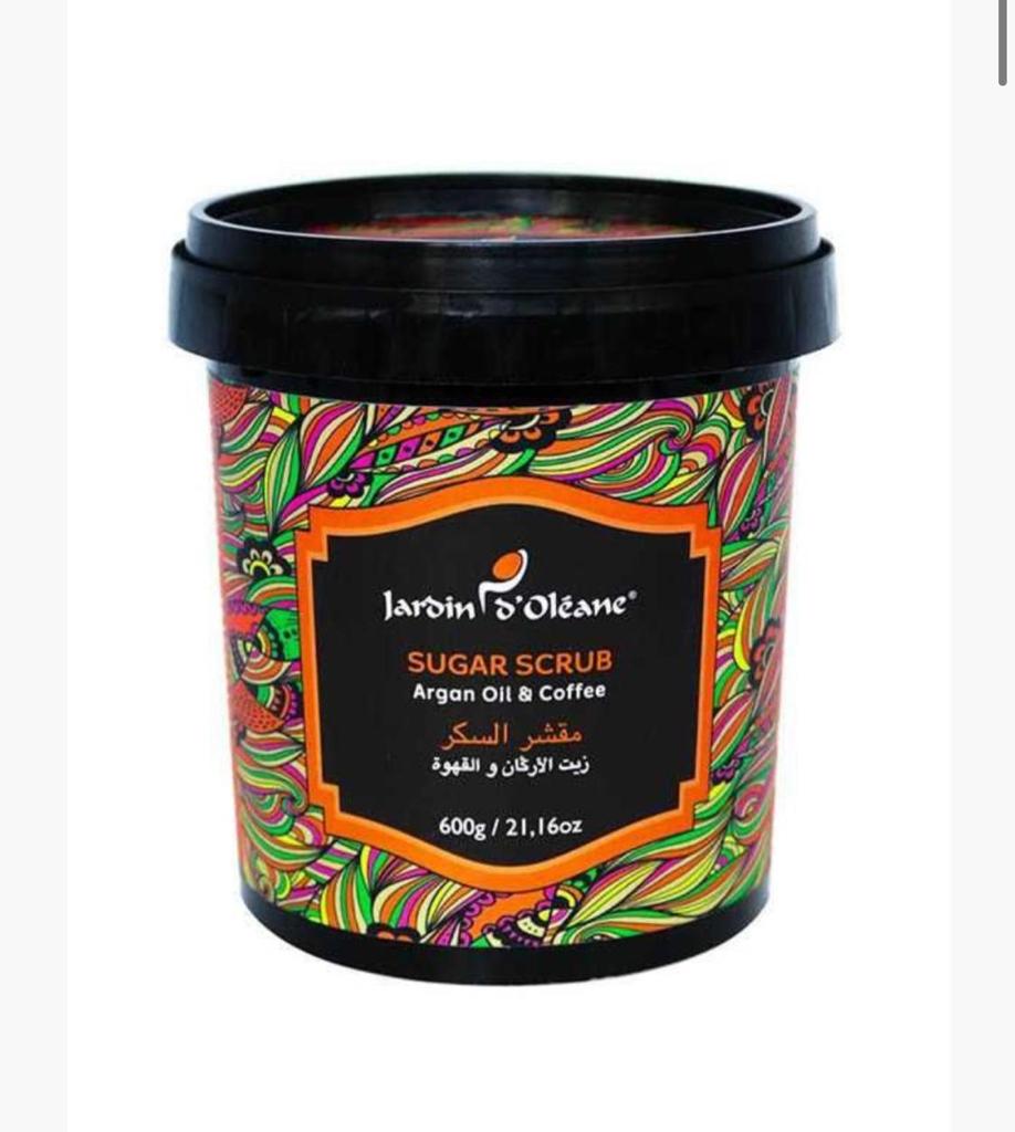 Jardin o ' Oleane - SUGAR SCRUB With Argan Oil & Coffe