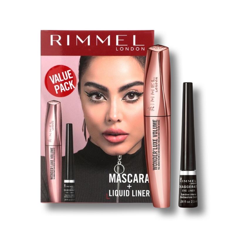 Rimmel - VALUE PACK Mascara + Eyeliner- Black