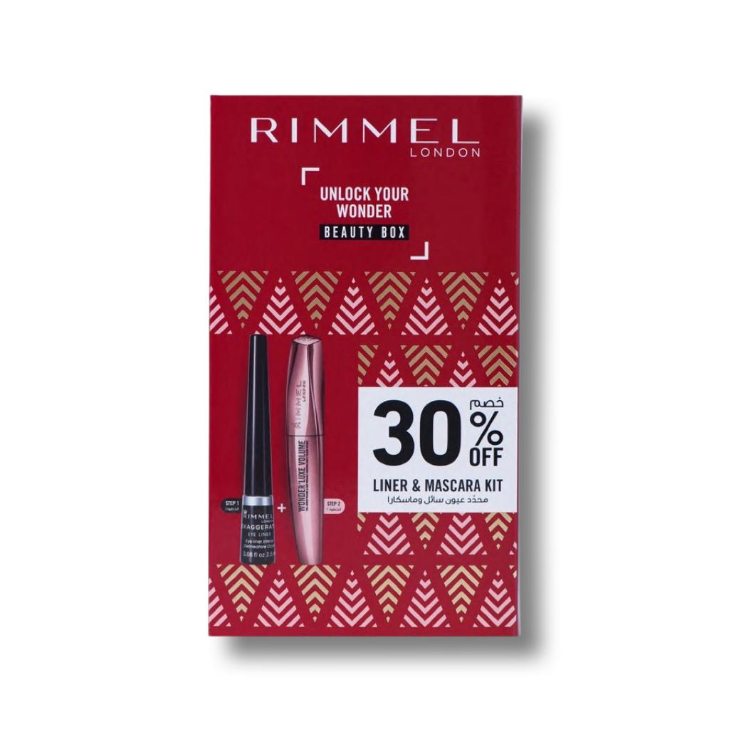 Rimmel - Wonder luxe Mascara + Eyeliner- Black