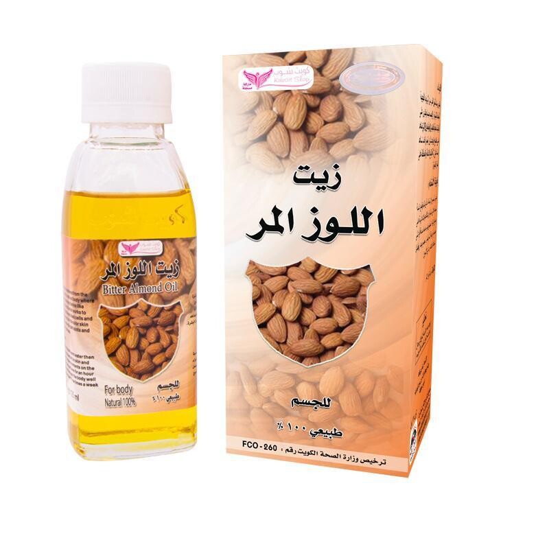 زيت لوز المر للجسم