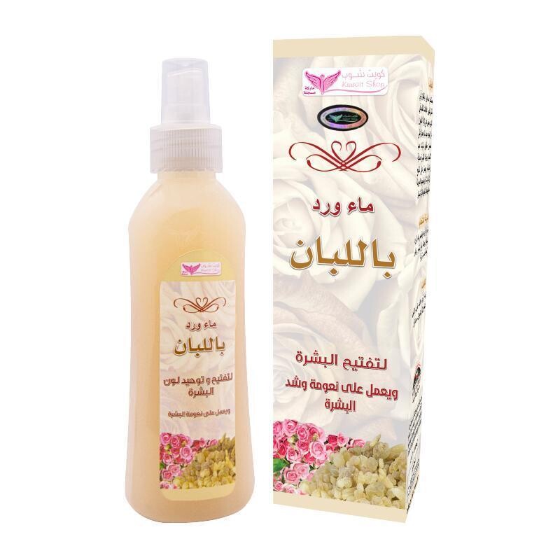 ماء ورد باللبان